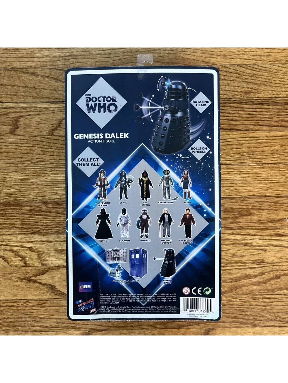 Bif Bang Pow Doctor Who Genesis Dalek Action Figure NEW Sealed